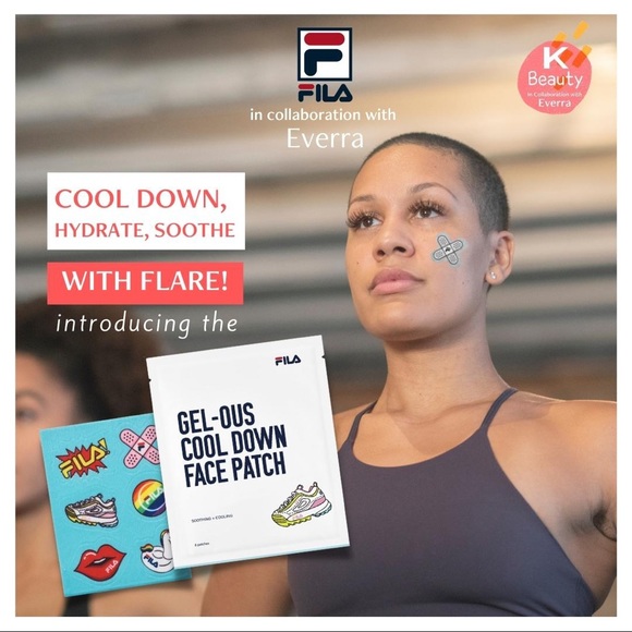 FILA Gel-ous Cool Down Face Patch - 6 patches x 3 each - Picture 5 of 14